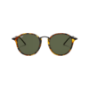 RAY BAN Round spoted carey