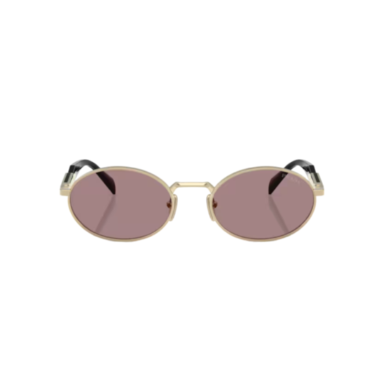 PRADA 65ZS dorado - sepia rosado frente