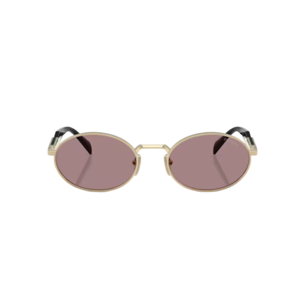 PRADA 65ZS dorado - sepia rosado frente