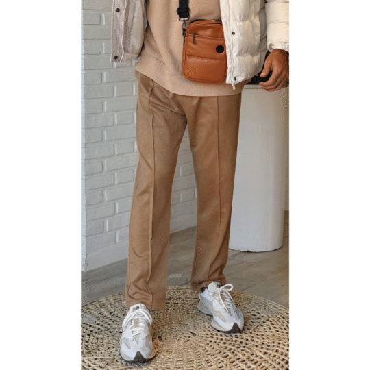 Pantalón gamuzado