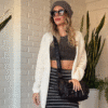 Campera tejida