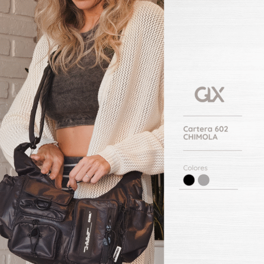 Cartera Chimola negra