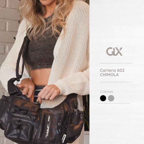 Cartera Chimola negra