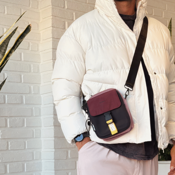 Campera puffer blanca